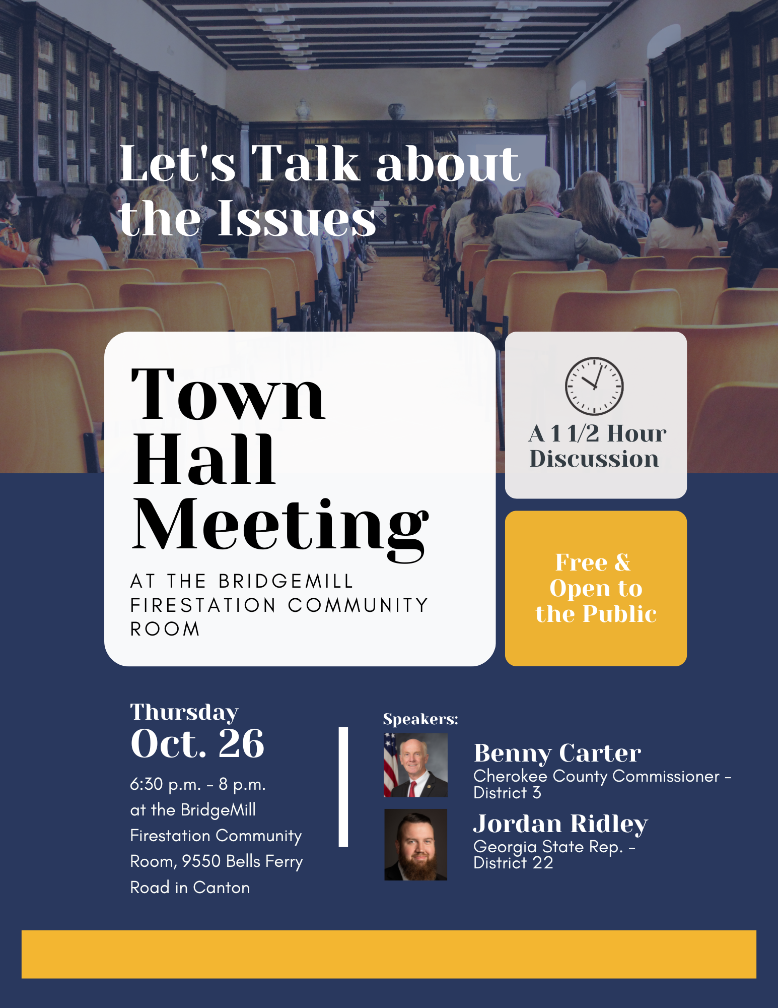 View a listing of Meetings and Events for Cherokee County Government